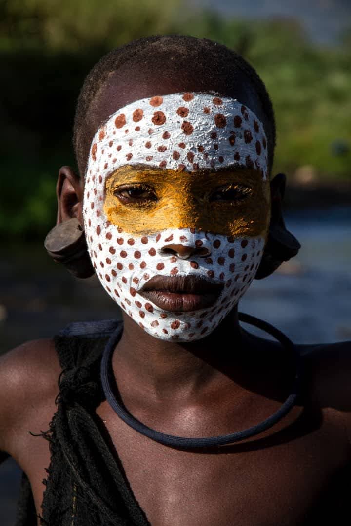 Traditional circular village in the Omo Valley